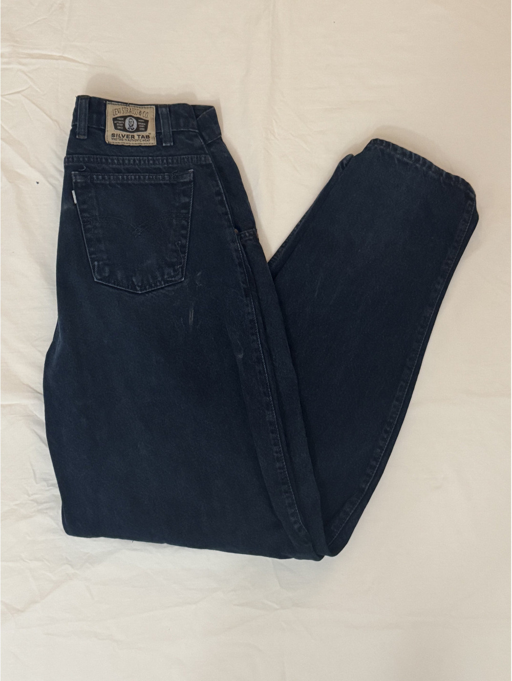 Levi's Silver Tab Jeans DarkNavy Blue Denim Size W32 L34